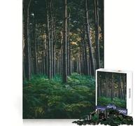 Puzzle da 1000 pezzi "Ruscello nel bosco" per adulti e ragazzi, ideale per migliorare la memoria, per un relax leggero e piacevole, con tagli netti e un regalo delizioso 38x52cm