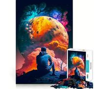 Puzzle da 1000 pezzi "Sabato in contemplazione" per adolescenti, gioco di logica mentale, evasione rilassante, bordo fine, oggetto da collezione (38x52cm)
