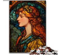 Puzzle da 1000 pezzi Sacerdotessa Maya, adatto per bambini dai 14 anni in su, ideale come regalo per tutta la famiglia (dimensioni 26x38cm)