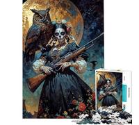 Puzzle da 1000 pezzi Sacro della Morte per adulti gioco per famiglie ideale per passare il tempo in casa compleanno e Natale (dimensioni 38x26cm)