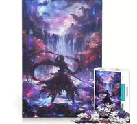 Puzzle da 1000 pezzi "Samurai del Mondo" gioco rompicapo attività per tutta la famiglia con poster abbinato e foglio di curiosità 38x26cm