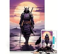 Puzzle da 1000 pezzi "Samurai Solitude" per adulti, gioco di puzzle, giocattolo per la casa, divertimento, taglio fine, regalo di Babbo Natale (50x75cm)