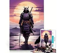 Puzzle da 1000 pezzi "Samurai Solitude" per adulti, gioco di puzzle, giocattolo per la casa, divertimento, taglio fine, regalo di Babbo Natale (38x52cm)