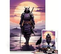 Puzzle da 1000 pezzi "Samurai Solitude" per adulti, gioco di puzzle, giocattolo per la casa, divertimento, taglio fine, regalo di Babbo Natale (38x52cm)