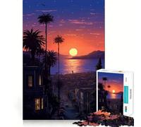 Puzzle da 1000 pezzi San Francisco Evening Flawless Fit Art Creative Skill Toy Relax Time Play Christmas Art Display (50x75cm)