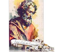 Puzzle da 1000 pezzi "San Luca Evangelista", gioco educativo, giocattolo, decorazione per la famiglia, per adulti, impegnativo (38x26 cm)