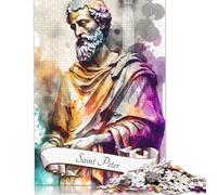 Puzzle da 1000 pezzi "San Pietro Apostolo" per adulti, giocattoli educativi per l'apprendimento, giochi per famiglie, regali di compleanno (75x50 cm)