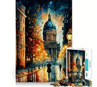 Puzzle da 1000 pezzi San Pietroburgo a colori per ragazzi, gioco intelligente per interni, taglio preciso, (38x26cm)