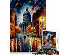 Puzzle da 1000 pezzi "San Pietroburgo a colori" per ragazzi Il puzzle migliora la memoria, è rilassante e compatto, ideale come regalo festivo (38x26cm)