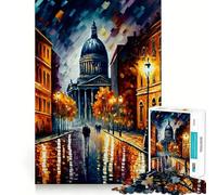 Puzzle da 1000 pezzi "San Pietroburgo a colori" per ragazzi Il puzzle migliora la memoria, è rilassante e compatto, ideale come regalo festivo (38x26cm)