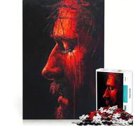 Puzzle da 1000 pezzi "Sangue e Spine", giocattolo fai da te, attività per famiglie, con pezzi ad incastro di forma casuale 50x75cm