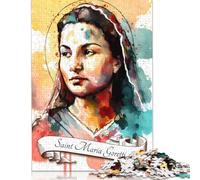 Puzzle da 1000 pezzi "Santa Maria Goretti" per adulti, gioco educativo di carta per adolescenti adulti, 1000 pezzi (75x50 cm)