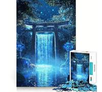 Puzzle da 1000 pezzi "Santuario di Suijin" per adolescenti, gioco di logica, antistress, taglio netto, lista dei desideri di Babbo Natale 50x75cm