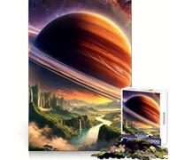 Puzzle da 1000 pezzi "Santuario sotto gli anelli" per adulti e ragazzi, gioco di logica, per la casa, divertimento, taglio di qualità, regalo classico (50x75cm)
