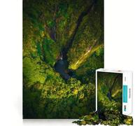 Puzzle da 1000 pezzi "Santuario Tropicale Segreto" per adolescenti, ideale per stimolare la memoria, per il tempo libero a casa e per l'assemblaggio di immagini Un regalo perfetto (50x75cm)