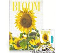 Puzzle da 1000 pezzi Sboccia come un fiore, decorazione da parete, regalo di compleanno, compleanno e Natale 38x52cm