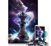 Puzzle da 1000 pezzi,scacchi,torre dell'universo,bordi perfetti,divertente rompicapo,regalo per rilassarsi,gioco di compleanno,regalo artistico (38x26cm)