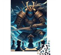 Puzzle da 1000 pezzi Scacco matto Campione Quadrato per adulti, puzzle di carta Gioco educativo per bambini 38x26 cm/1000 pezzi