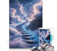 Puzzle da 1000 pezzi "Scala per il Paradiso" gioco rompicapo rilassante e stimolante per l'intelletto ideale come regalo per tutta la famiglia 50x75cm