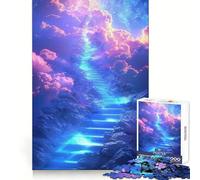 Puzzle da 1000 pezzi "Scala verso il Paradiso" per ragazzi, gioco di logica e puzzle da costruire insieme, divertente, con taglio di precisione, regalo elegante 38x52cm