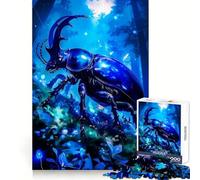 Puzzle da 1000 pezzi "Scarabeo nella foresta mistica" per adolescenti, ideale per allenare la concentrazione, per un divertimento senza fine e per un regalo perfetto (38x52cm)
