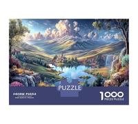 Puzzle da 1000 pezzi Scenario Al di là del Mondo per famiglia, nebulosa surreale difficile, regalo per adulti e bambini dai 12 anni in su, 70x50cm