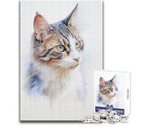 Puzzle da 1000 pezzi, schizzo di un cane a pelo corto domestico, giocattolo, gioco intellettuale, apprendimento educativo, regalo per compleanni, dimensioni 38x26cm