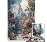 Puzzle da 1000 pezzi "Sentiero di pietra verso la cima della montagna" gioco rompicapo difficile e stimolante regalo di compleanno regalo 50x75cm