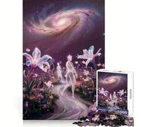 Puzzle da 1000 pezzi "Sentiero nel giardino celeste" per ragazzi,gioco di puzzle stimolante e divertente,ideale per il tempo libero,con incastri di precisione e dal design,perfetto come regalo