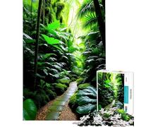 Puzzle da 1000 pezzi "Sentiero verso il Paradiso" gioco per famiglie sfida per l'intelligenza giocattolo avvincente ottimo regalo per chi ama giocare e migliora la memoria (dimensioni 38x26cm)