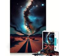 Puzzle da 1000 pezzi "Sentiero verso una nebulosa - Portale" - Decorazione con ritagli precisi - Gioco per la mente - Regalo - Gioco rilassante - Attività per compleanno (50x75cm)