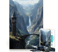 Puzzle da 1000 pezzi "Sentinella della Valle Dimenticata" per adulti, gioco di abilità mentale, relax, design, assemblaggio, pezzo da collezione (38x52cm)