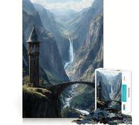 Puzzle da 1000 pezzi "Sentinella della Valle Dimenticata" per adulti, Smart Reason Toy, passatempo domestico, bordi lisci, oggetto da collezione (50x75cm)