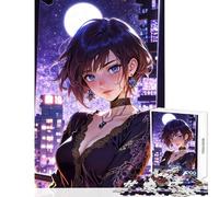 Puzzle da 1000 pezzi Serenata di Mezzanotte giocattolo educativo regalo per compleanni giochi per famiglie con pezzi completamente interconnessi di forma casuale (dimensioni 38x52cm)