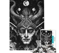 Puzzle da 1000 pezzi "Sguardo Cosmico dell'Inferno" per adolescenti Assemblaggio del modello allena la mente e le mani Regalo per amici e familiari 38x52cm