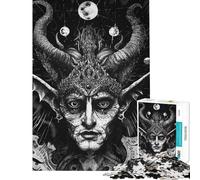 Puzzle da 1000 pezzi "Sguardo Cosmico dell'Inferno" Puzzle per adolescenti Migliora la memoria Sfida educativa Regalo per amici e familiari 38x26cm