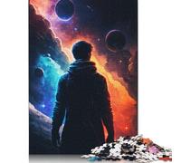 Puzzle da 1000 pezzi "Sguardo sui pianeti" per adulti, puzzle per trascorrere del tempo in famiglia, sfida per la mente, 1000 pezzi (38x26 cm)
