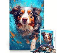 Puzzle da 1000 pezzi "Shepard sottomarino" per ragazzi, stimola la memoria, ideale per il tempo libero, con incastri precisi, perfetto come regalo stagionale (38x52cm)