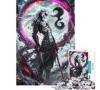 Puzzle da 1000 pezzi - Signore dei Demoni Gotico Oscuro - Difficile da completare - Gioco educativo - Adatto a persone dai 14 anni in su (38x52cm)