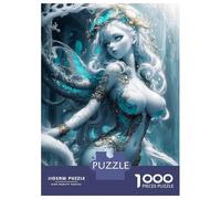 Puzzle Da 1000 Pezzi Silver Golden Anime Girl Puzzle Per Adulti Gioco Pratico Sfida Difficile Interazione Genitore-figlio 70x50cm/1000pcs