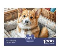 Puzzle da 1000 pezzi, simpatico animale domestico per adulti dai 12 anni in su, giochi educativi, bellissime decorazioni, alta difficoltà, maschio e femmina, 70x50 cm/1000 pezzi