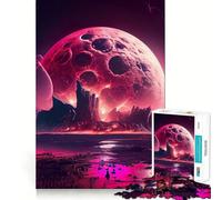 Puzzle da 1000 pezzi "Sinfonia Celeste",taglio preciso,gioco di abilità mentale,gioco facile,regalo di Natale (38x26cm)