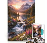 Puzzle da 1000 pezzi "Sinfonia della Natura" per adulti gioco educativo difficile e stimolante ideale come regalo 38x52cm