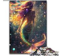 Puzzle da 1000 pezzi "Sirena sottomarina" per adulti, 50x75cm, regalo perfetto per genitori, amanti e amici - età 14+