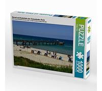 Puzzle da 1000 pezzi, soggetto: spiaggia e ponte del Mar Baltico Rerik
