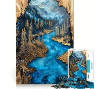 Puzzle da 1000 pezzi "Sogni del bosco" per ragazzi,gioco di memoria e concentrazione,taglio di qualità professionale,attività rilassante di gruppo al chiuso (50x75cm)