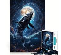 Puzzle da 1000 pezzi "Sogni sottomarini da sogno",divertente gioco senza sbavature,pezzi ben tagliati,portatile,ideale per i viaggi (38x26cm)