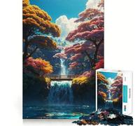 Puzzle da 1000 pezzi "Sogno Magico Offshore" per adulti, gioco di logica fine, relax, bordi puliti, opera d'arte (38x26cm)
