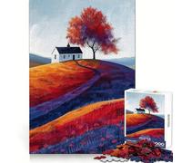 Puzzle da 1000 pezzi "Solitudine autunnale" per adolescenti, ideale per allenare la concentrazione e favorire il relax Un'attività rilassante Un incastro preciso Un regalo perfetto (38x52cm)