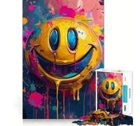 Puzzle da 1000 pezzi "Sorrisi che illuminano le giornate" per adolescenti, gioco di logica, passatempo rilassante, taglio perfetto, regalo classico 38x52cm